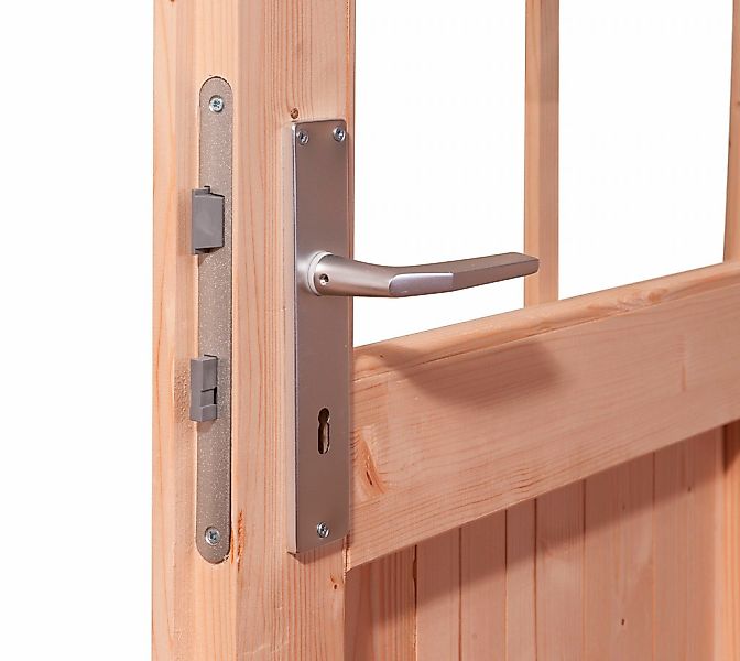 Karibu Gartenhaus "Bodensee 3" naturbelassen oder terragrau günstig online kaufen
