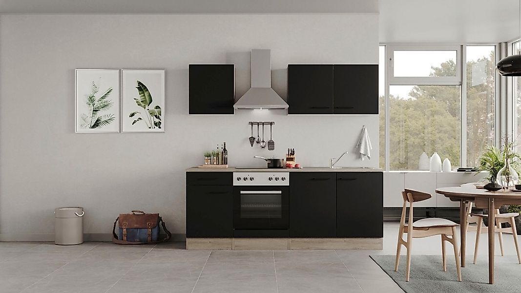 Flex-Well Küchenzeile »Capri«, mit und ohne E-Geräten erhältlich, Gesamtbre günstig online kaufen