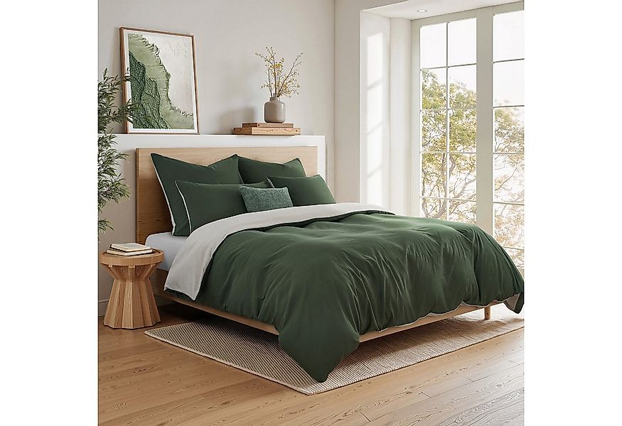 Topfinel Bettwäsche 135x200cm, Seersucker Bettwäsche-Sets, bügelfrei, aller günstig online kaufen