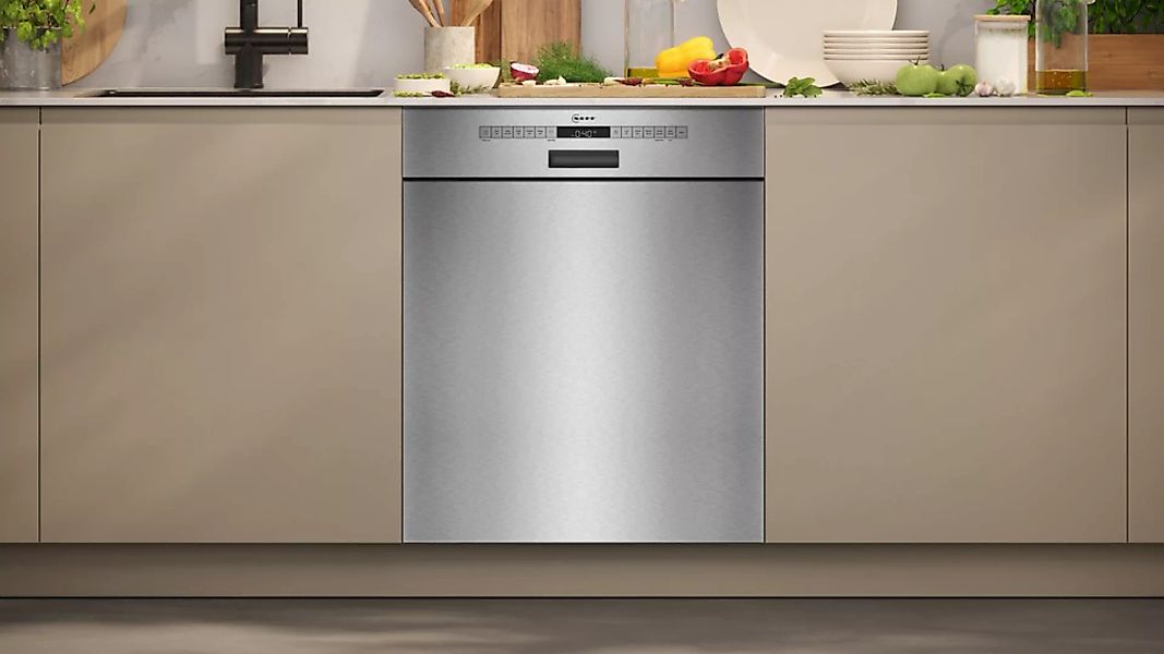 NEFF Unterbaugeschirrspüler »S125ECS15E«, 14 Maßgedecke, mit Rack Matic günstig online kaufen