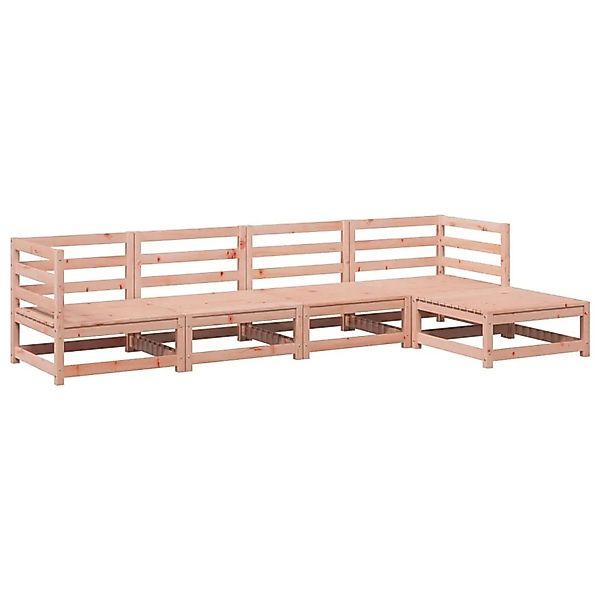 vidaXL 5-Tlg Garten-Sofagarnitur Massivholz Douglasie 3299387 günstig online kaufen