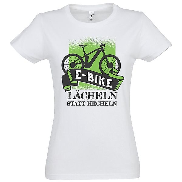 Youth Designz T-Shirt E-Bike Lächeln Statt günstig online kaufen