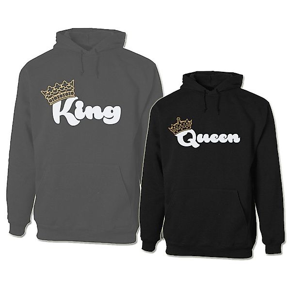 G-graphics Hoodie King & Queen (Partner- günstig online kaufen