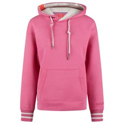 salzhaut Kapuzenpullover Damen Hoodie Verdattert Unifarben günstig online kaufen