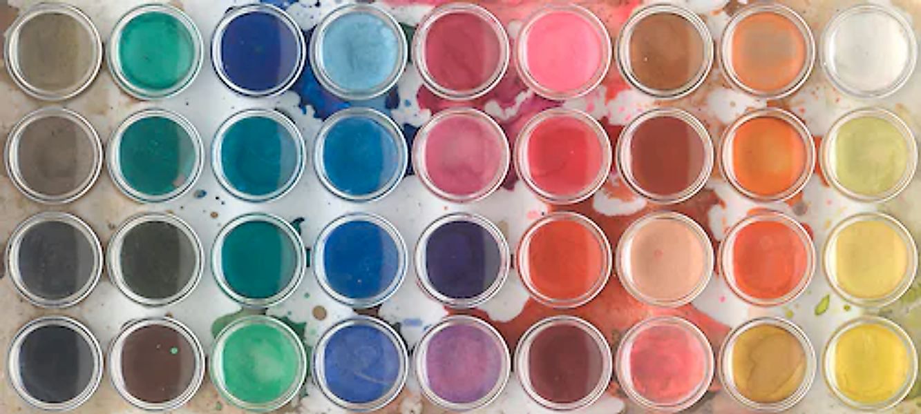 Architects Paper Fototapete »Atelier 47 Paint box 1« abstrakt glatt Vlies, günstig online kaufen