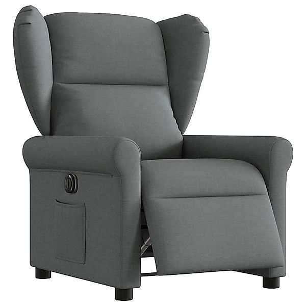 vidaXL Relaxsessel Elektrisch Dunkelgrau Stoff 3303355 günstig online kaufen