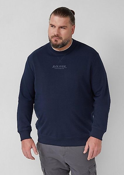 s.Oliver Sweatshirt Sweatshirt Wärmendes Sweatshirt mit Logo-Artwork günstig online kaufen