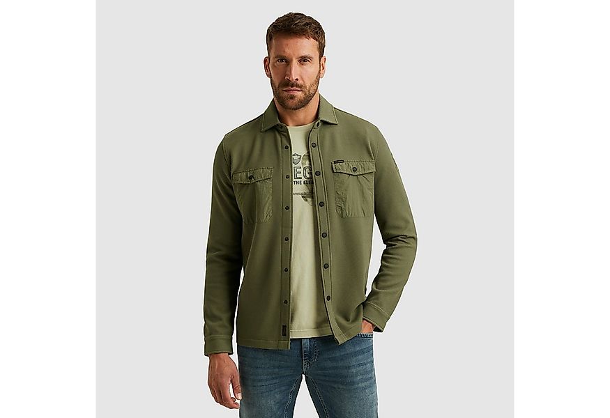 PME LEGEND Langarmhemd mit Druckknöpfen und Brusttaschen günstig online kaufen