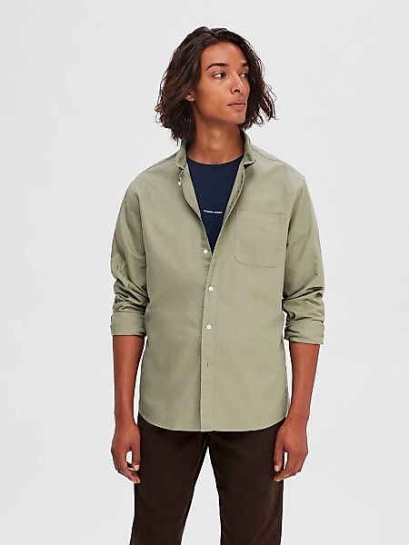 SELECTED Langarmhemd "SLHREGRICK-OX SHIRT LS NOOS" Baumwolle, regular fit günstig online kaufen
