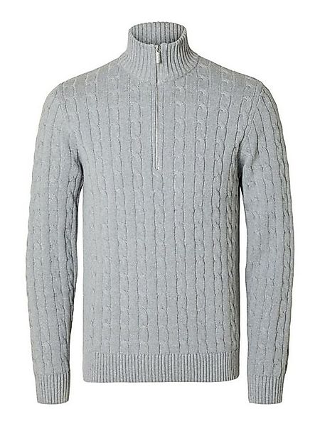 ONLY & SONS Troyer - Pullover - Strickpullover - SLHRYAN STRUCTURE HALF ZIP günstig online kaufen