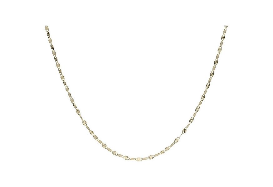 Luigi Merano Goldkette Fantasiekette mit Sternverschnitt, Gold 333 günstig online kaufen