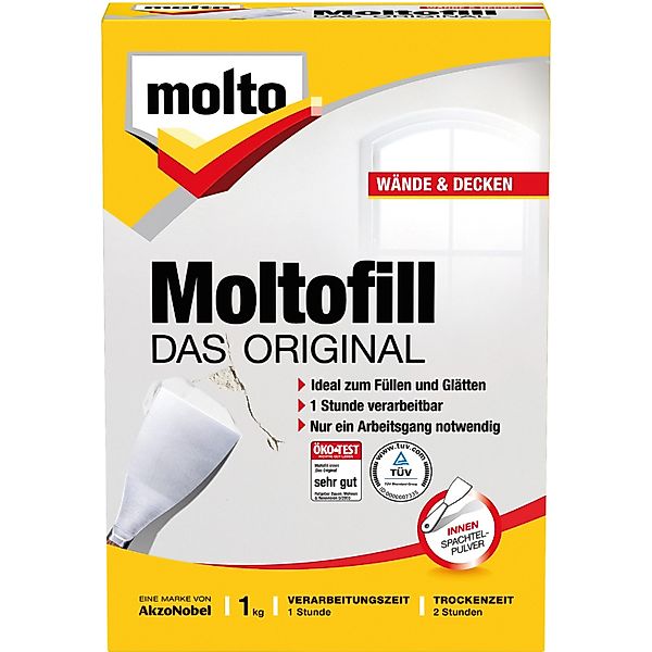 MOLTO Spachtelmasse MOLTO Moltofill Spachtelpulver Innen günstig online kaufen