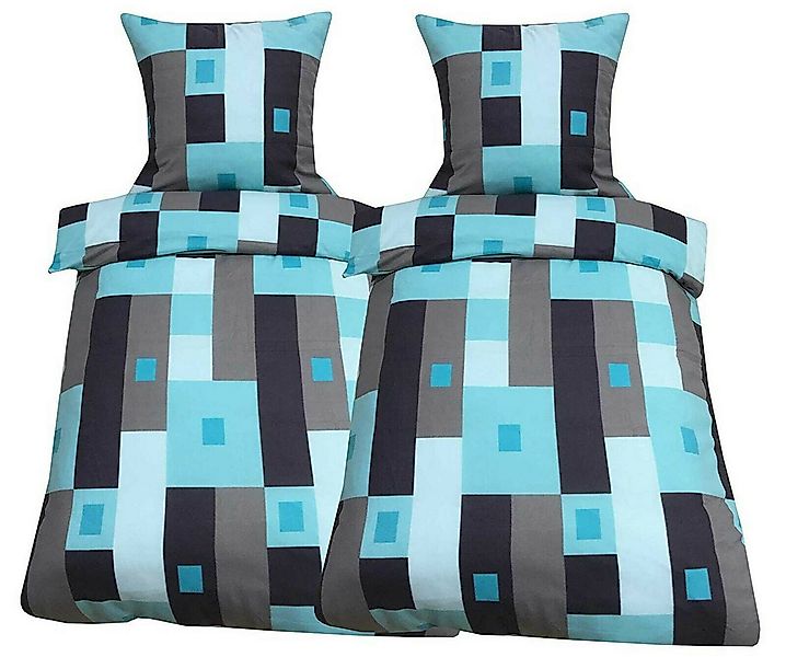 Visaggio Bettwäsche Winter Fleece Bettbezug flauschig warm, Fleece, 4 teili günstig online kaufen