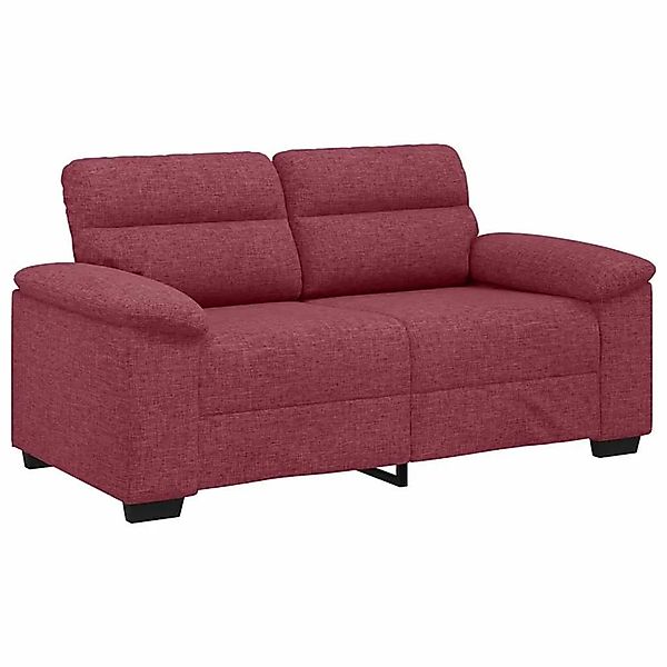 vidaXL 2-Sitzer-Sofa Weinrot 120 cm Stoff 4105300 günstig online kaufen