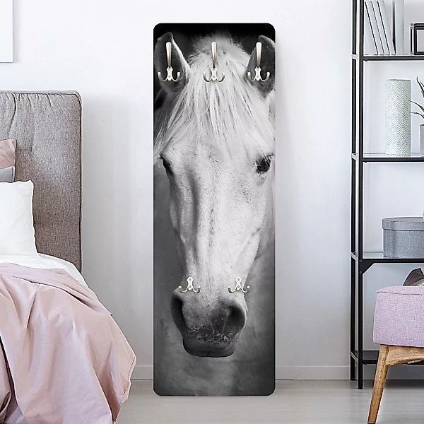 Wandgarderobe Holzpaneel Tiere Dream of a Horse günstig online kaufen