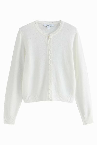 Next Strickjacke Schmal gerippte Strickjacke mit günstig online kaufen