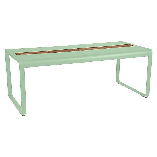 Bellevie Tisch 196 x 90cm mit Aufbewahrung Opalgrün günstig online kaufen