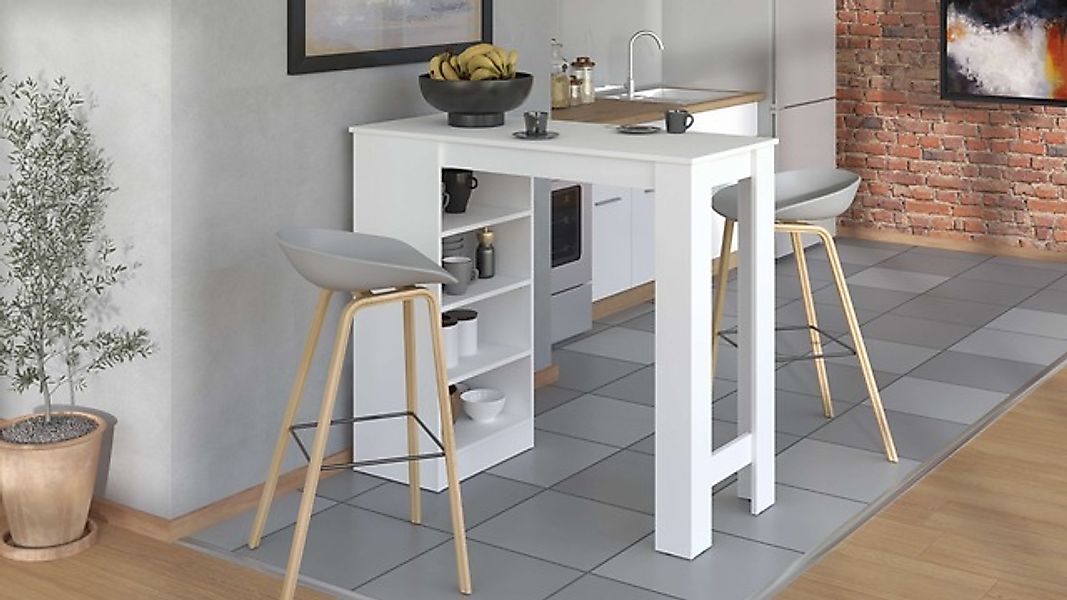 Home affaire Bartisch »Valence, 120x50x150 cm, Küchentisch, Bartresen, Steh günstig online kaufen