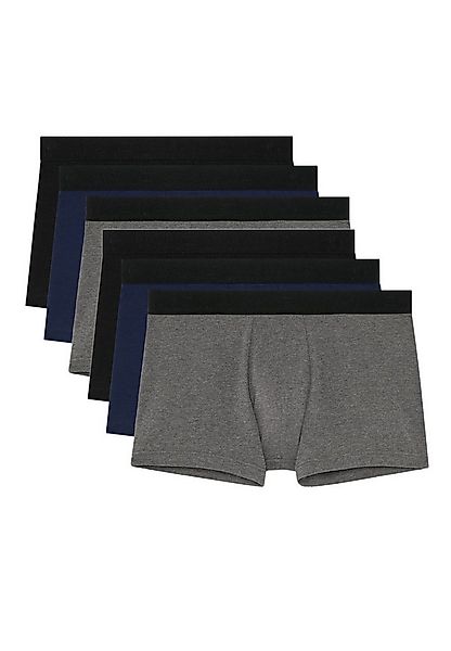 Hom Retro Boxer 6er Pack Tonal (Spar-Set, 6-St) Retro Short / Pant - Baumwo günstig online kaufen