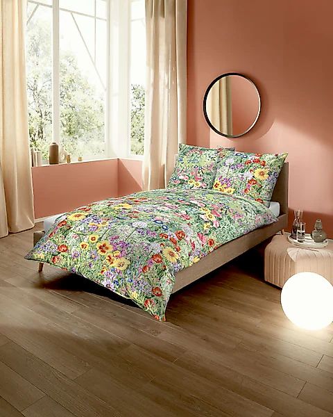Kaeppel Bettwäsche »Farm Garden« 2 Stk. tlg. Mit Blumen günstig online kaufen