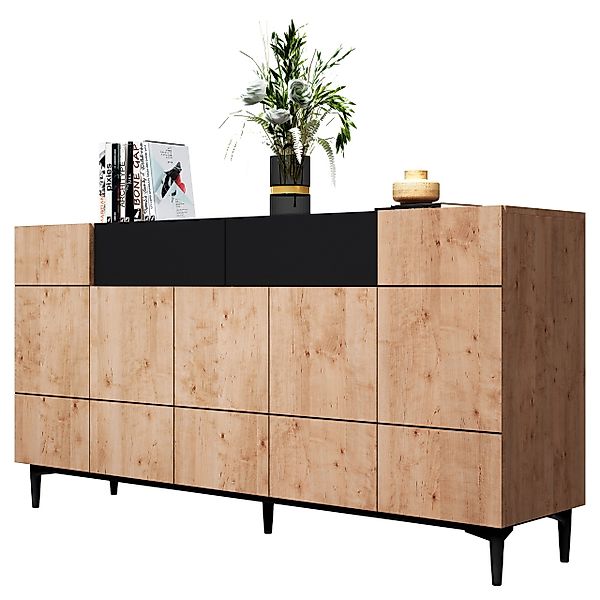 Newroom Sideboard Nizza, Wildeiche Sideboard Vintage günstig online kaufen