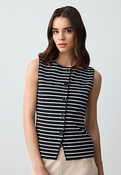 Jimmy Key Cardigan Gerade Geschnittene Strickweste günstig online kaufen