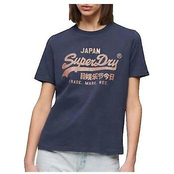 Superdry  T-Shirt T-shirt  Relaxed à logo métallisé günstig online kaufen