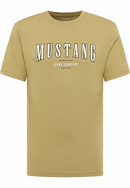MUSTANG Kurzarmshirt Style Austin mit Logo-Print günstig online kaufen
