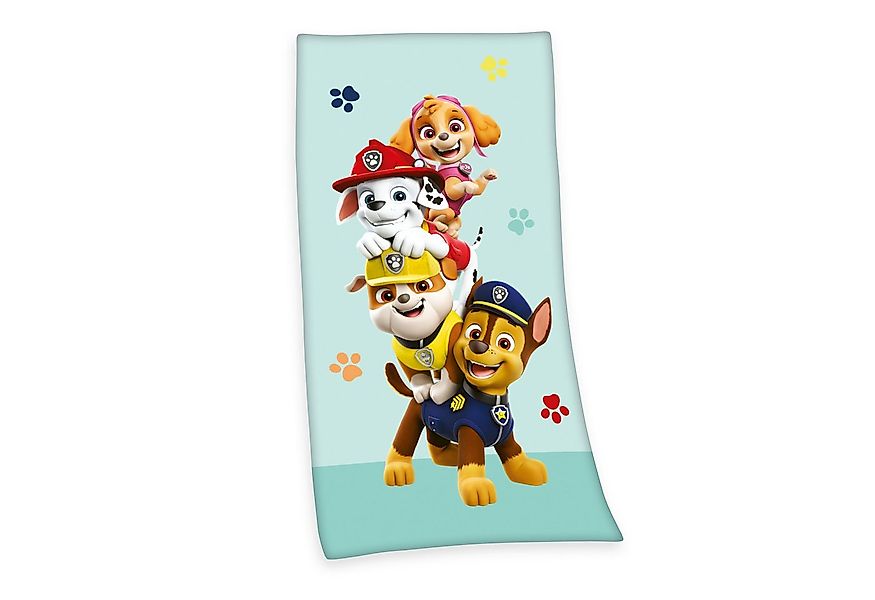 Herding Young Collection Strandtuch Paw Patrol Velourstuch Gr. 75/150 cm Tu günstig online kaufen