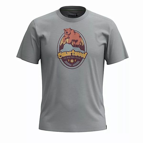 Smartwool Kurzarmshirt Smartwool M Bear Attack Graphic Short Sleeve Tee günstig online kaufen