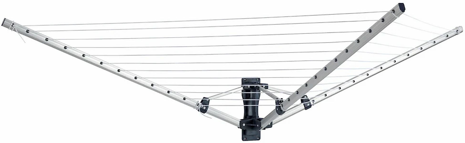 WENKO Wandwäschetrockner "Modell Alu" Wand-Wäschespinne für draußen und dri günstig online kaufen
