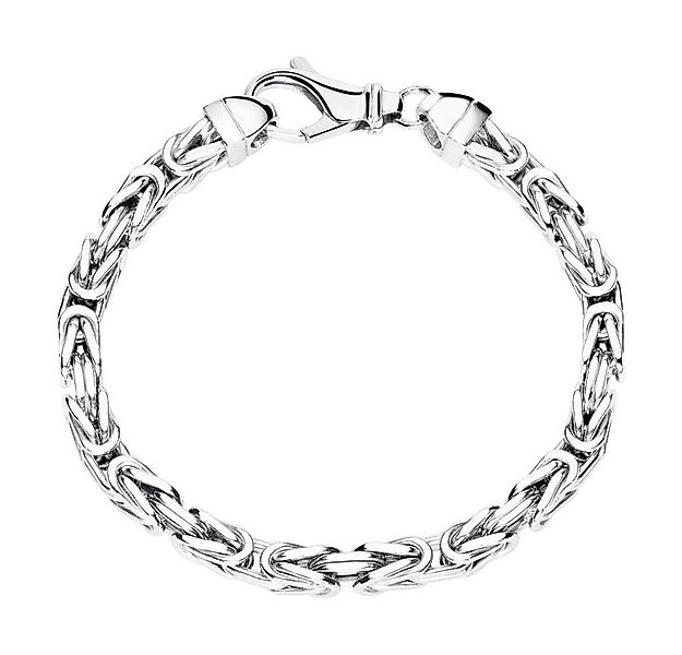 JEWLIX Königsarmband JEWLIX Armband Königskette 925 Silber rhodiniert 5mm H günstig online kaufen