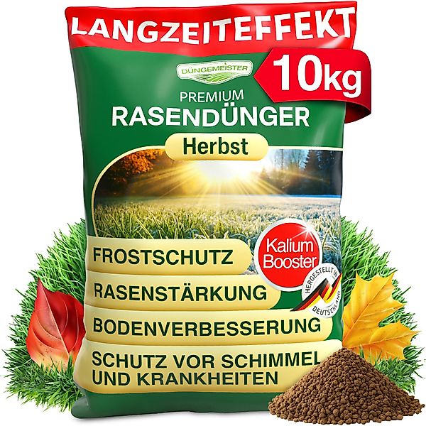 DÜNGEMEISTER Rasendünger Herbstdünger Herbst, Widerstandsfähigkeit gegen günstig online kaufen