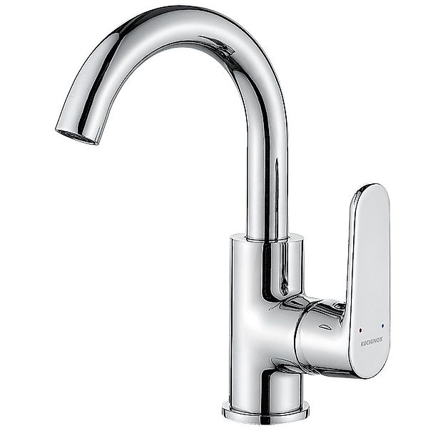 KOLMAN Waschtischarmatur DIMA Höhe Wasserhahn Mischbatterie günstig online kaufen