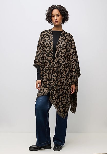 STREET ONE Strickcape, aus softem Materialmix günstig online kaufen