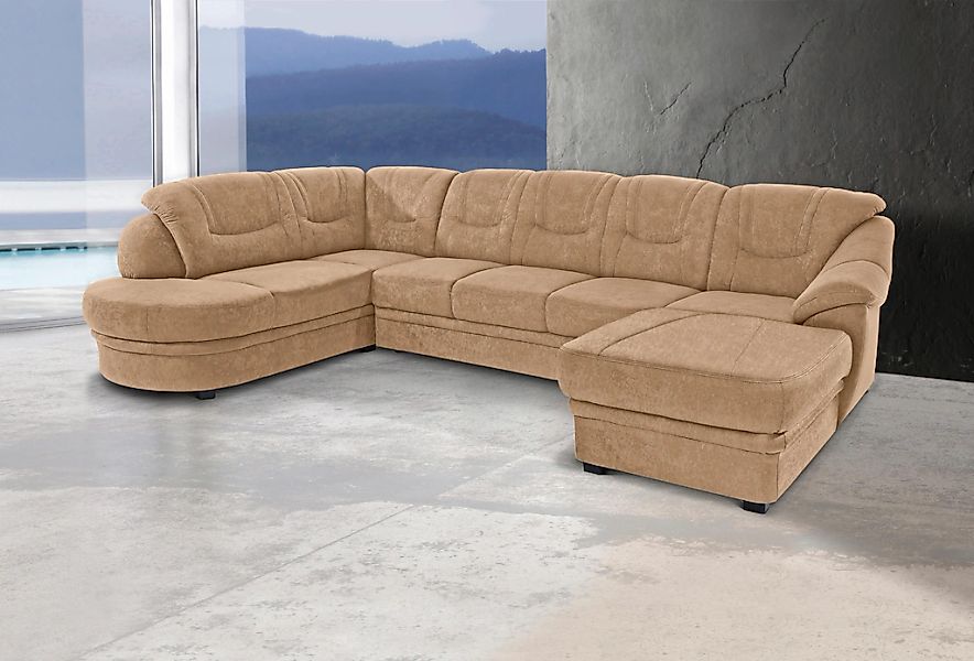 sit&more Wohnlandschaft "Savoni U-Form", wahlweise mit Bettfunktion günstig online kaufen