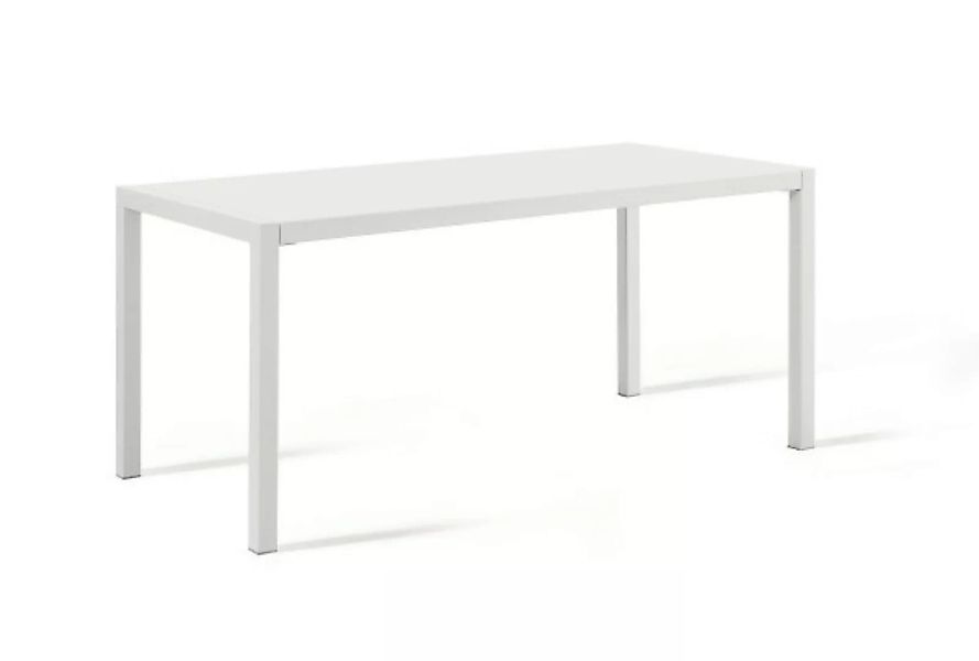 Tisch Quatris 160x80x75 cm weiß günstig online kaufen