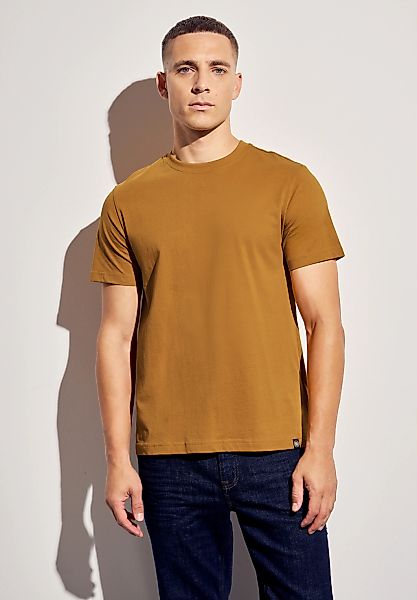 STREET ONE MEN T-Shirt, aus reiner Baumwolle günstig online kaufen