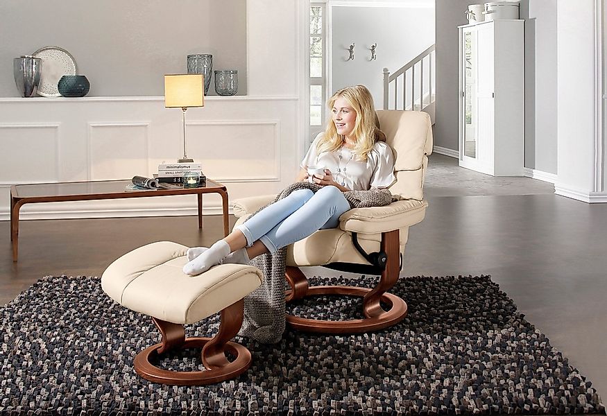 Stressless® Relaxsessel »Ruby«, (Set, Relaxsessel mit Hocker), mit Classic günstig online kaufen