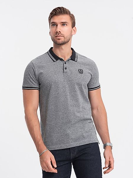 OMBRE Poloshirt Poloshirt in Melange mit günstig online kaufen
