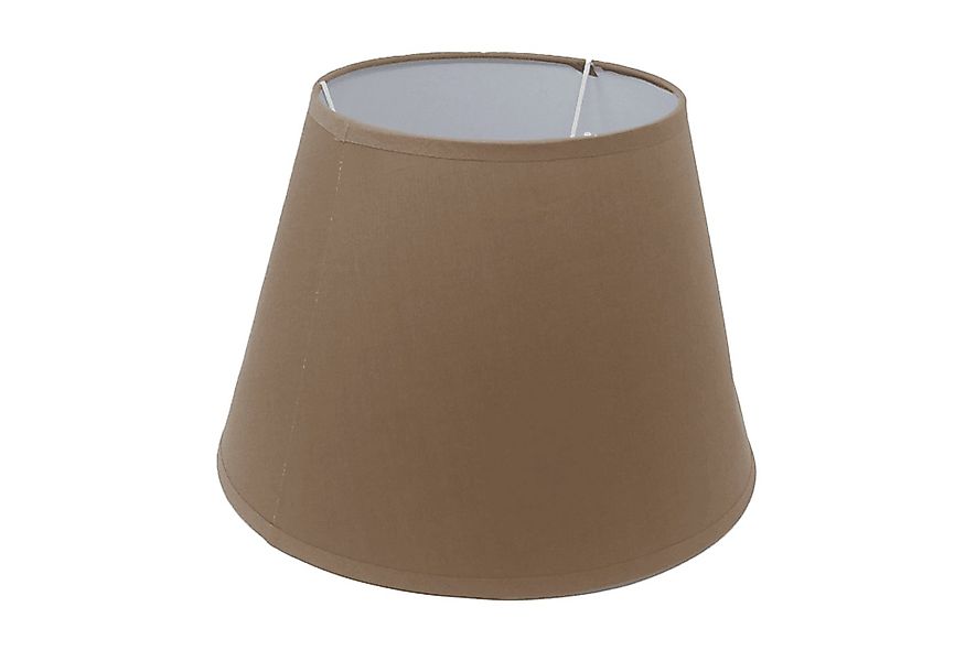 B&S Lampenschirm Lampenschirm kegelförmig aus Stoff H 21.5 x Ø 30 cm günstig online kaufen