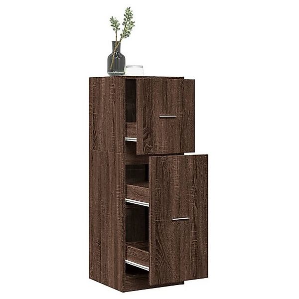 vidaXL Unterschrank Küchenschrank Apothekerschrank Eichen-Optik 40x41x118 c günstig online kaufen