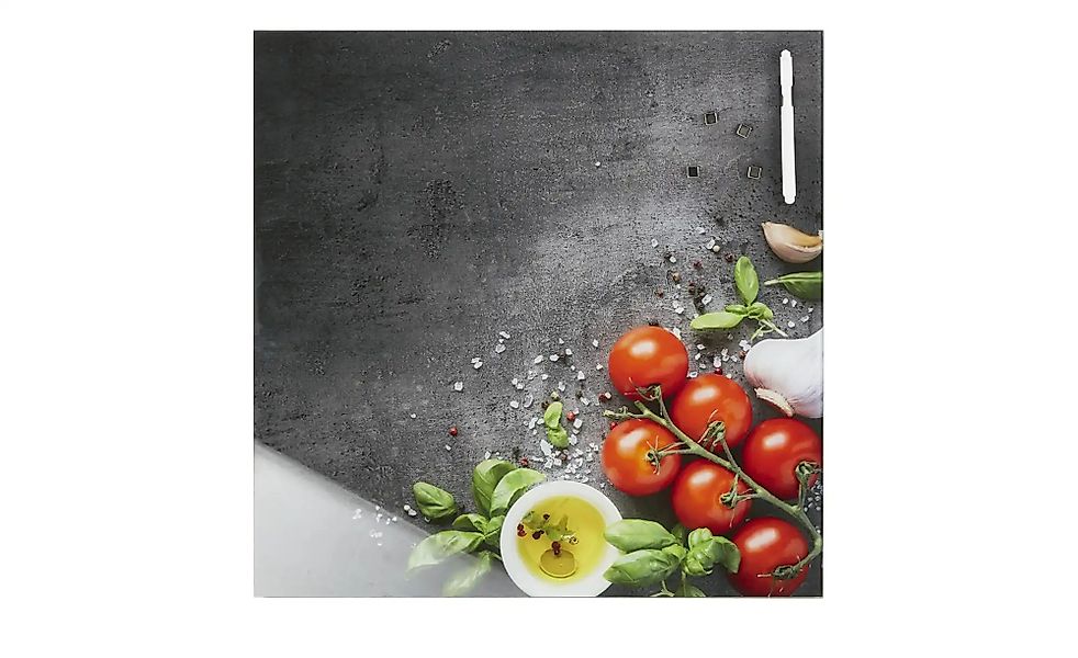 Memoboard 50x50 cm  Ingredients ¦ grau ¦ Maße (cm): B: 50 H: 50 Accessoires günstig online kaufen