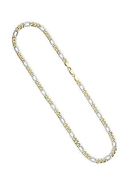 JOBO Goldkette "Figarokette", 333 Gold bicolor 45 cm günstig online kaufen