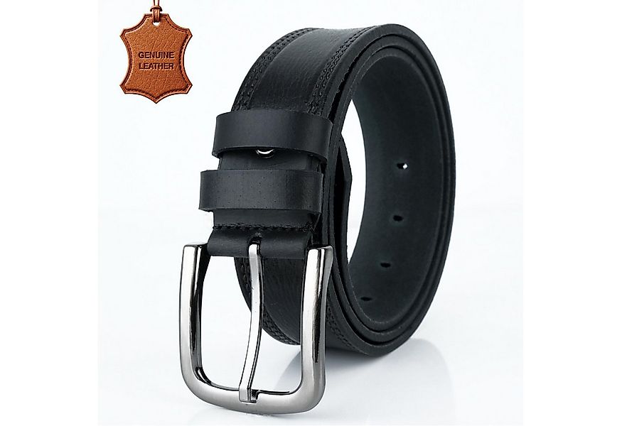 herémood Ledergürtel Gürtel Herren 4cm breit Ledergürtel Jeans Premium Gesc günstig online kaufen