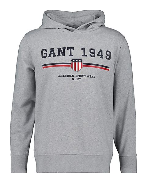 Gant Kapuzensweatshirt GRAPHIC HOODIE Rippbündchen, Print, günstig online kaufen