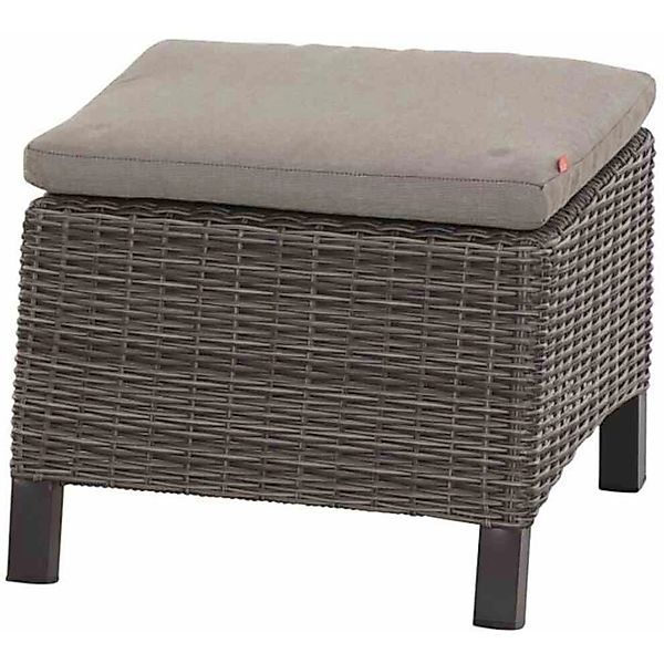 Siena Garden Hocker Corido Aluminium Charcoal günstig online kaufen