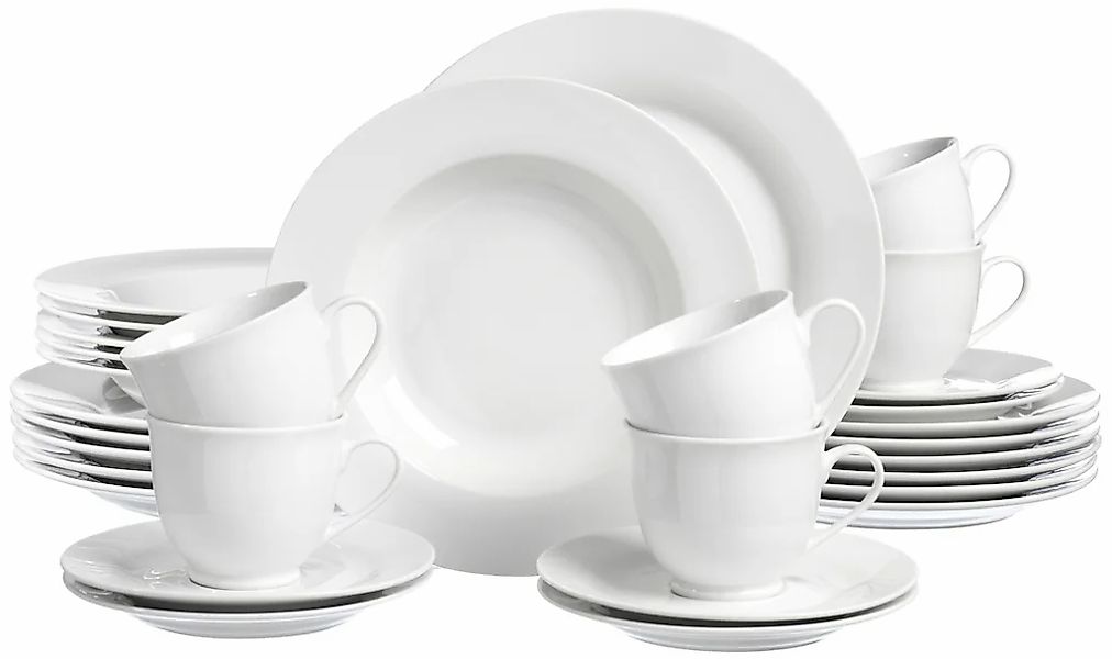 Ritzenhoff & Breker Kombiservice "Bianco" klassisch und schlicht, unifarben günstig online kaufen