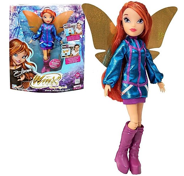 Winx Club Anziehpuppe Bloom Magic Reveal Puppe Winx Club Mit austauschbaren günstig online kaufen
