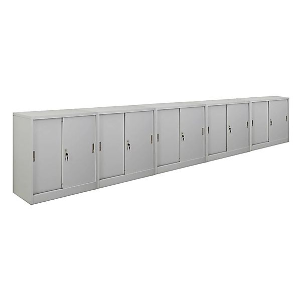 PROREGAL Mega Deal 5x Aktenschrank ELEPHANT mit Abschließbaren Schiebetüren günstig online kaufen